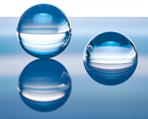 Сапфировые шариковые линзы и полушаровые линзы (на складе)